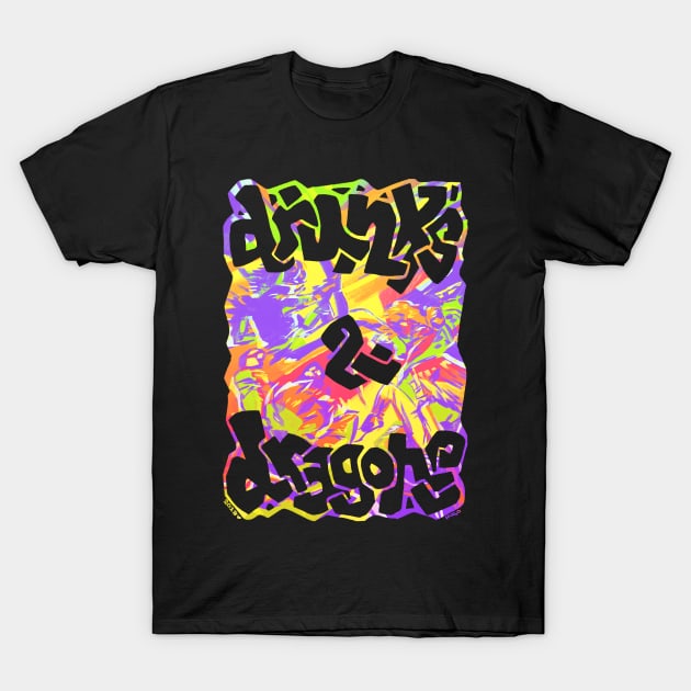 Drunks and Dragons - Pastel Morph T-Shirt by HugoSloth